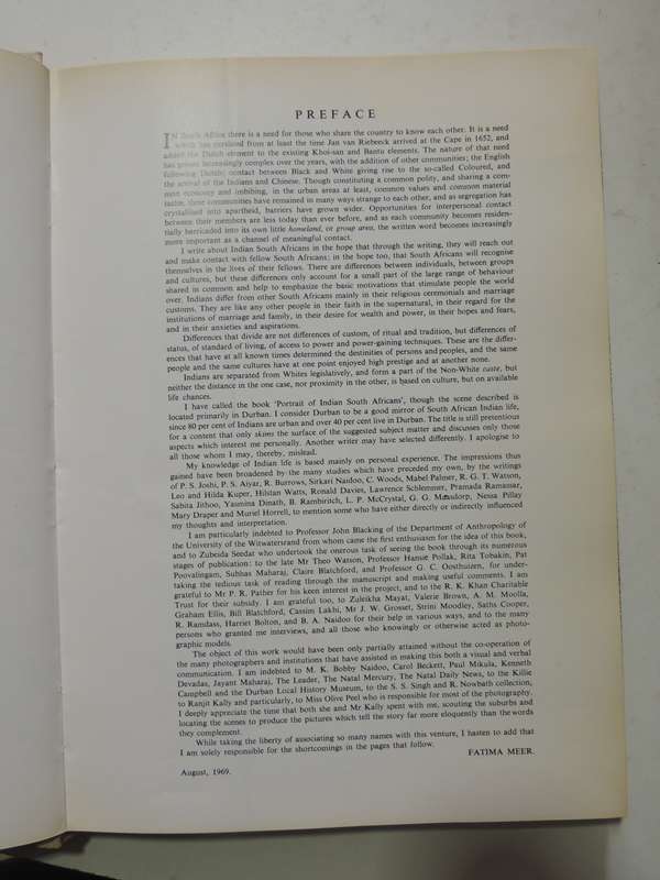 Portrait of Indian South Africans - Fatima Meer  Ltd Ed. 372/500, Signed
