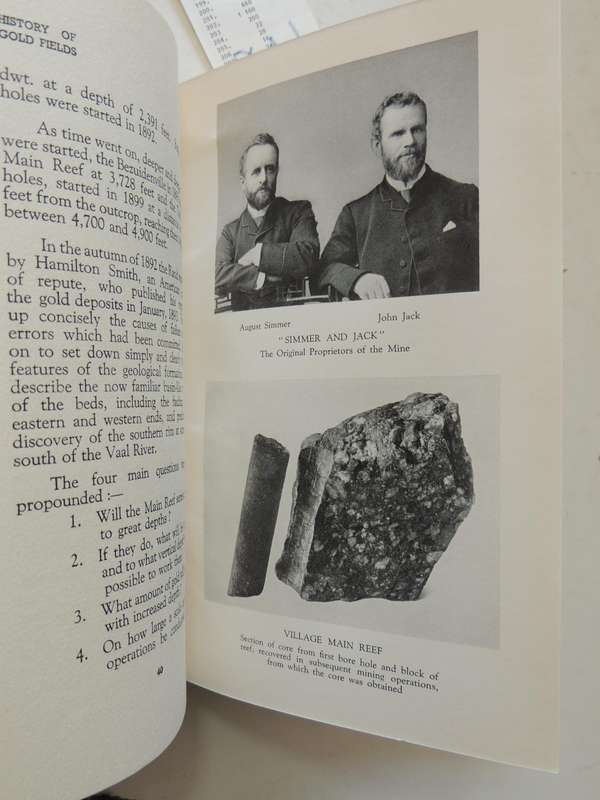The Gold Fields 1887-1937 (Ex-library Of The Oppenheimers) The Consolidated Gold Fields Of South Afr