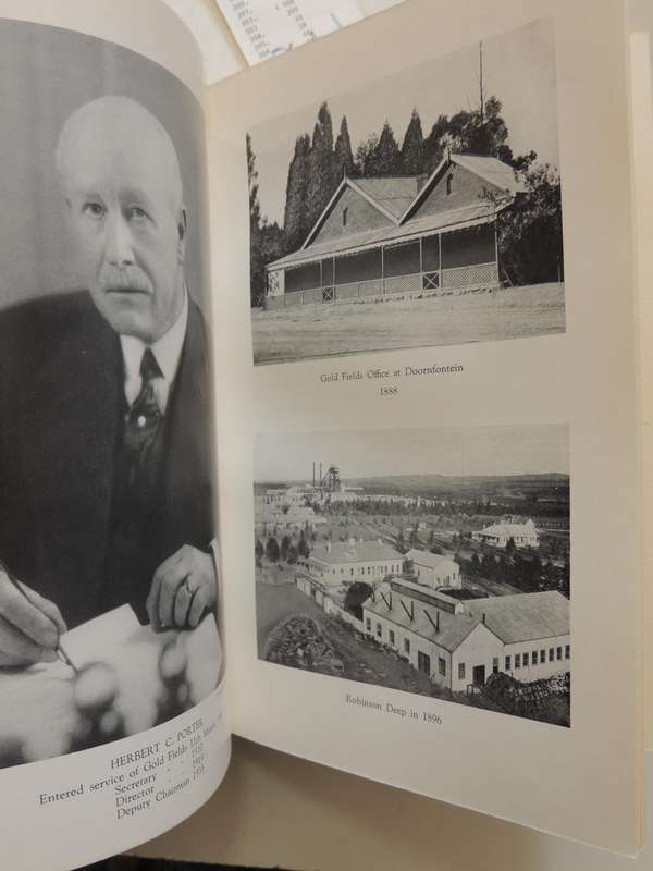 The Gold Fields 1887-1937 (Ex-library Of The Oppenheimers) The Consolidated Gold Fields Of South Afr