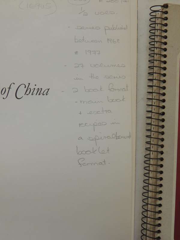 Time-Life Foods Of The World: The Cooking Of China - Emily Hahn  (2 volumes)