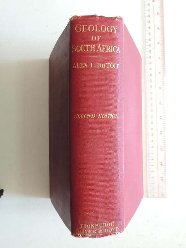 The Geology Of South Africa (2nd Edition, Revised And Enlarged 1939) - Alex L. Du Toit