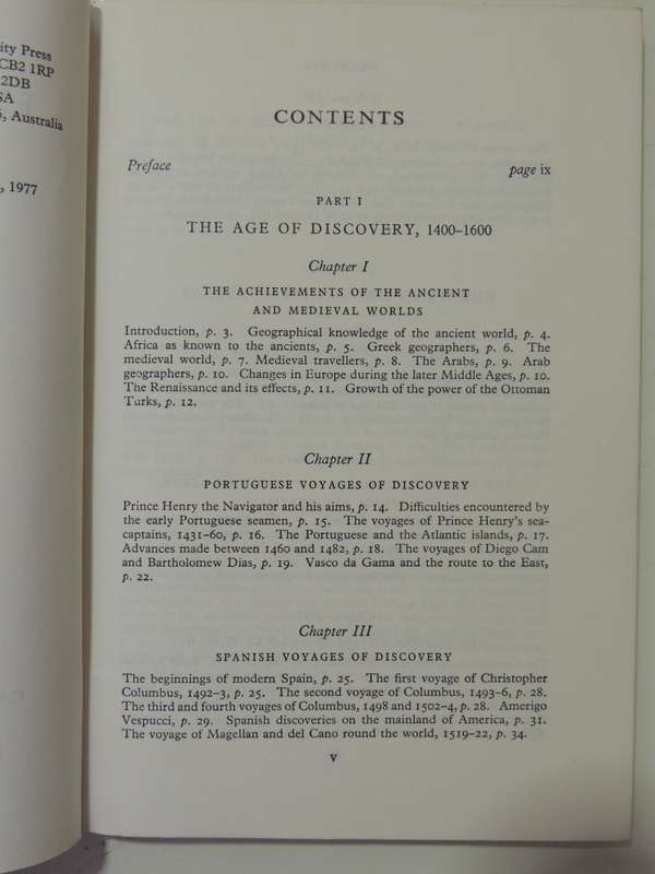 Discovery Expansion And Empire- W.D. Hussey