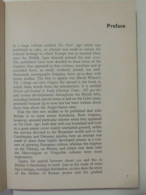 Britain And Ireland In Early Christian Times AD400-800 - Charles Thomas