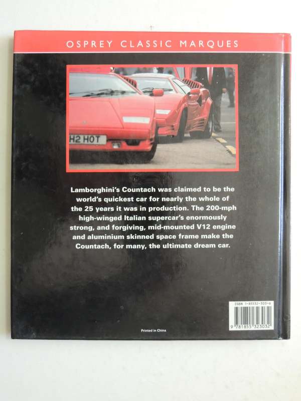 Osprey Classic Marques: Lamborghini Countach- Chris Bennett