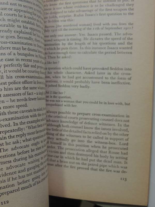 The Art Of The Advocate: How Does He Or She Affect The Law? - Richard Du Cann