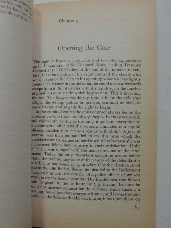 The Art Of The Advocate: How Does He Or She Affect The Law? - Richard Du Cann