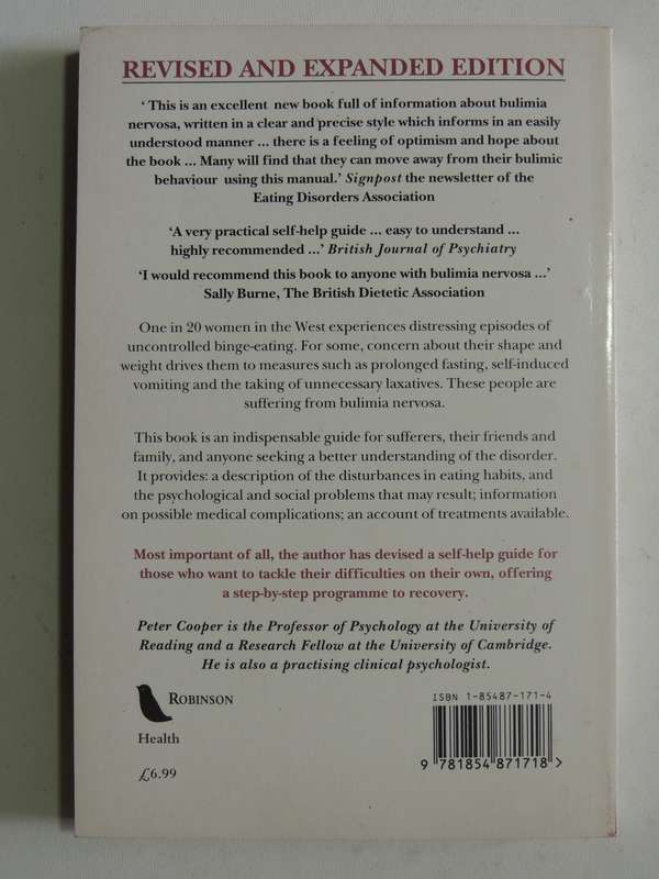 Bulima Nervosa And Binge-Eating: A Guide To Recovery - Peter J. Cooper