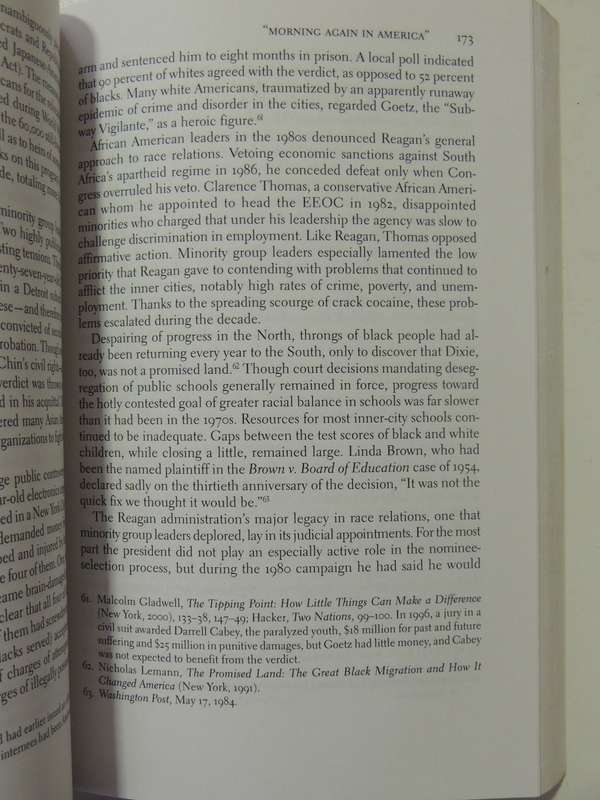 Restless Giant: The United States From Watergate To Bush V Gore- James T. Patterson