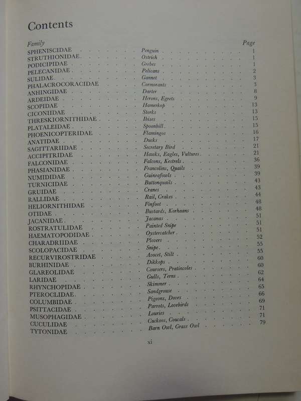 Priest's Eggs of the Southern African Birds - Revised by JM Winterbottom 1971
