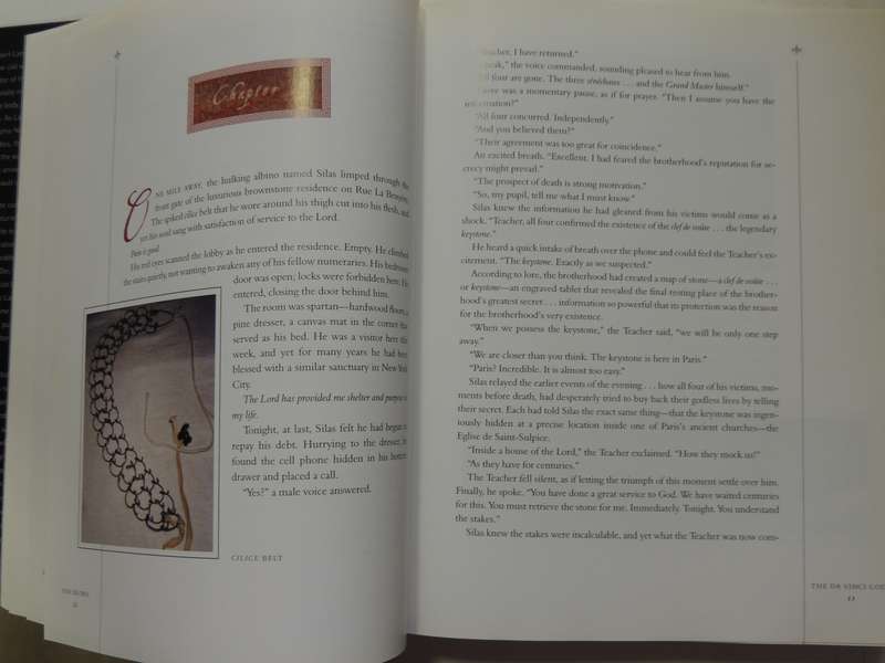 The Da Vinci Code - Dan Brown      Special Illustrated Collector's Edition