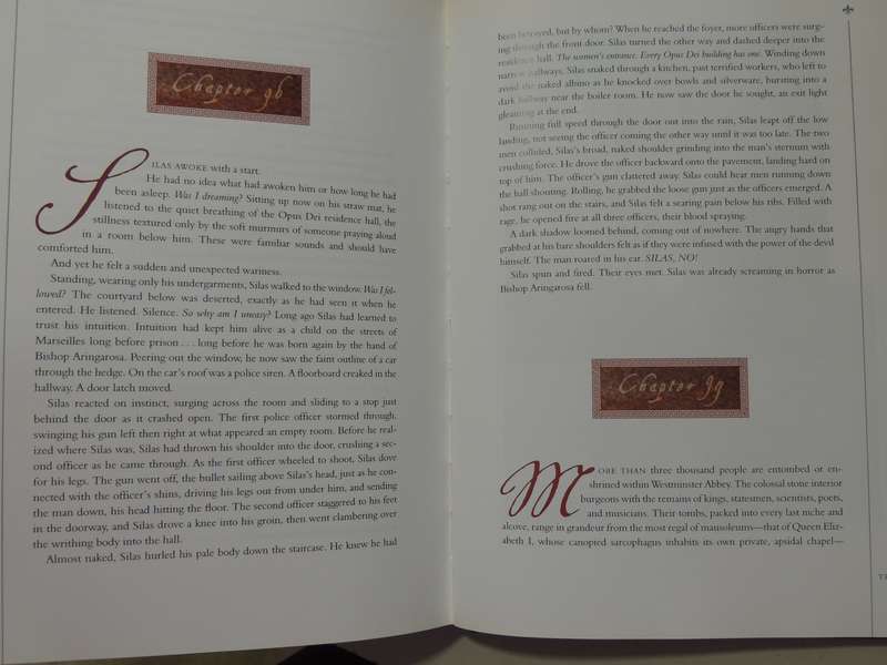 The Da Vinci Code - Dan Brown      Special Illustrated Collector's Edition