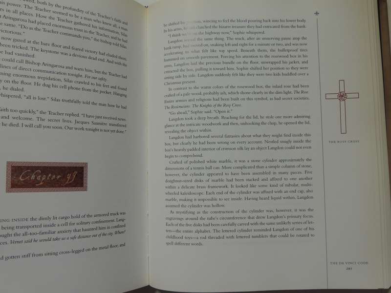 The Da Vinci Code - Dan Brown      Special Illustrated Collector's Edition