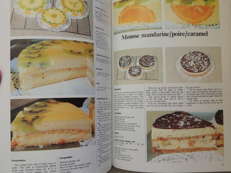 Professional French Pastry Series: Decorations, Borders, Letters, Marzipan,..Bilheux, Escoffier