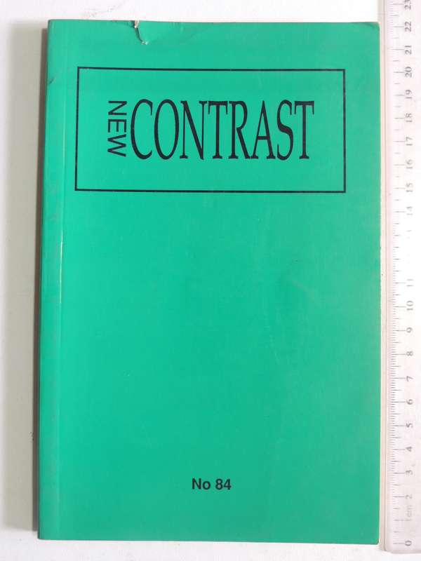 New Contrast 84 South African Literary Journal