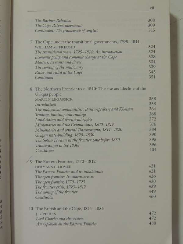 The Shaping Of South African Society, 1652-1840- ed Richard Elphick & Hermann Gilomee