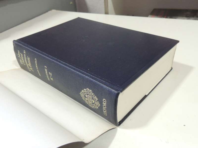 The New Oxford Companion To Music (2 Volumes)- ed Denis Arnold  1984