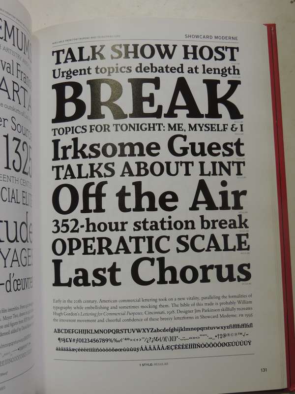 Font Bureau Type SpecimansPub 2001