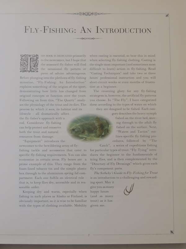 The Sotheby's Guide To Fly-Fishing For Trout - Charles Jardine