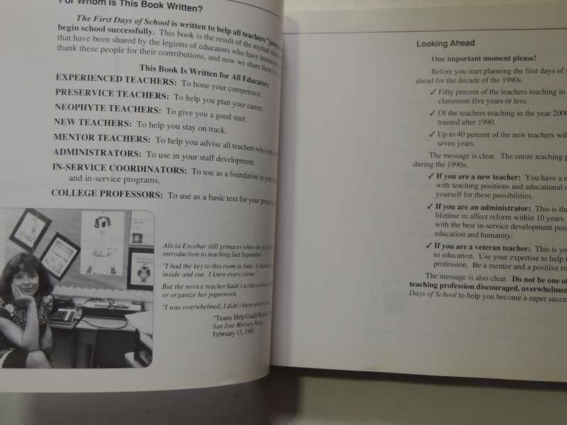 The First Days Of School: How To Be An Effective Teacher- Harry K. Wong & Rosemary Tripi Wong