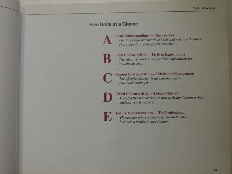 The First Days Of School: How To Be An Effective Teacher- Harry K. Wong & Rosemary Tripi Wong
