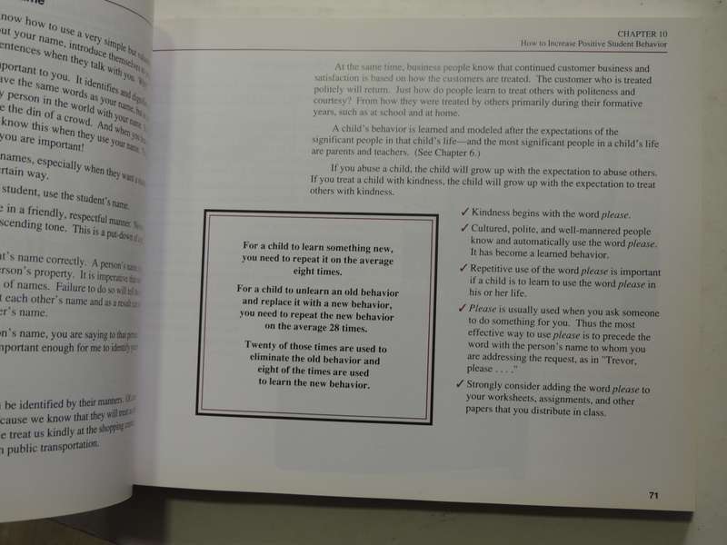 The First Days Of School: How To Be An Effective Teacher- Harry K. Wong & Rosemary Tripi Wong