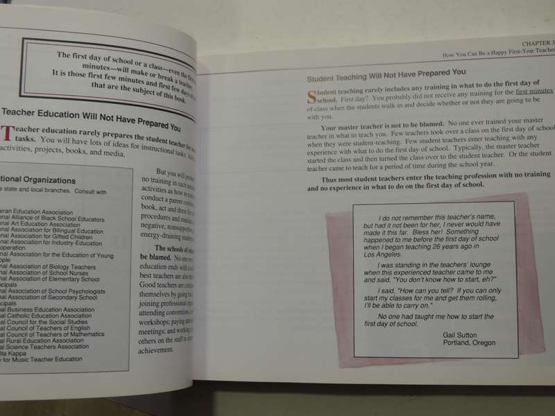 The First Days Of School: How To Be An Effective Teacher- Harry K. Wong & Rosemary Tripi Wong