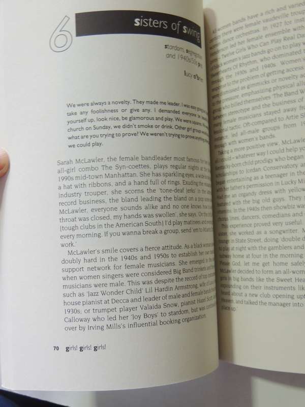 Girls! Girls! Girls!: Essays On Woman And Music - ed Sarah Cooper