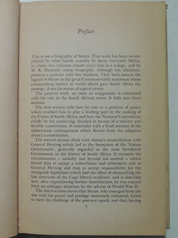 Smuts: A Reappraisal - Bernard Friedman