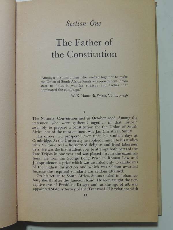 Smuts: A Reappraisal - Bernard Friedman