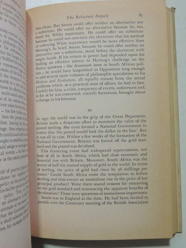 Smuts: A Reappraisal - Bernard Friedman