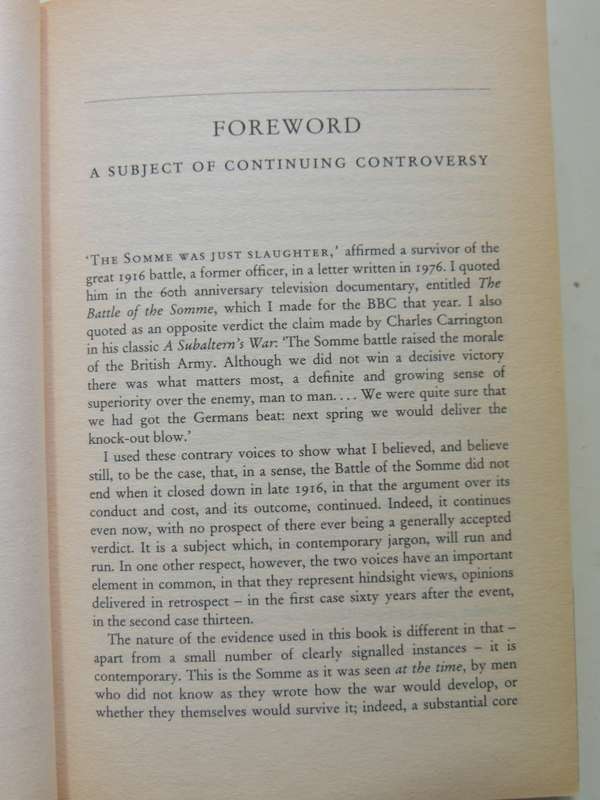 The Imperial War Museum: Book Of The Somme  - Malcolm Brown