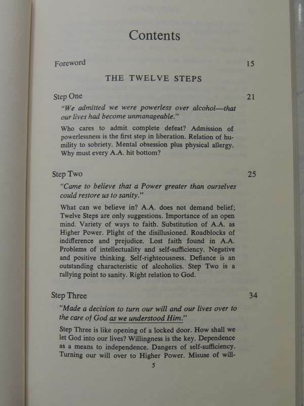 Twelve Steps And Twelve Traditions