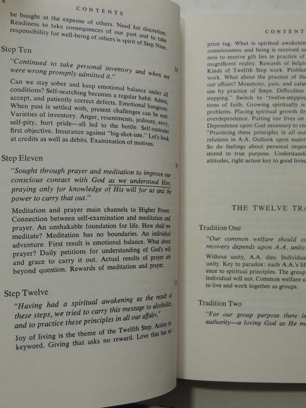 Twelve Steps And Twelve Traditions