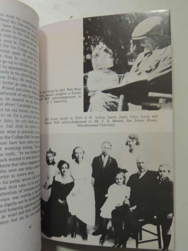 Jan Smuts Remembered: A Centennial Tribute - ed Zelda Friendlander
