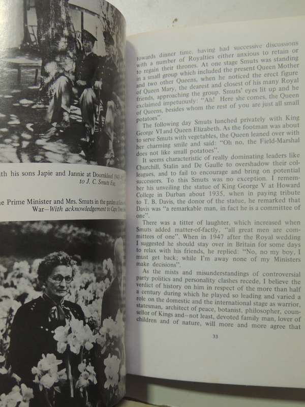 Jan Smuts Remembered: A Centennial Tribute - ed Zelda Friendlander