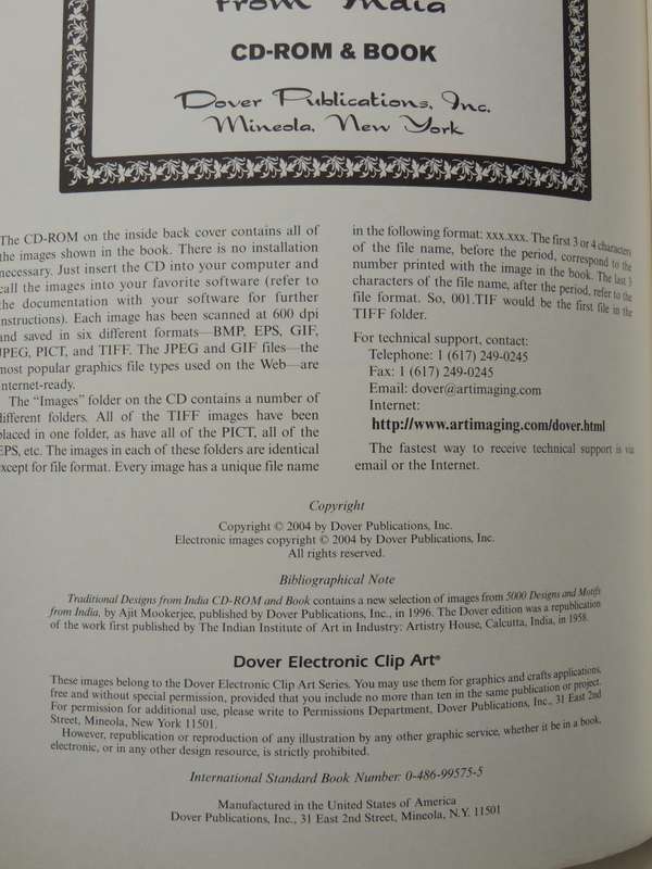 Traditional Design From India (with CD)