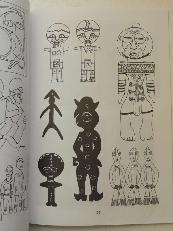 African Design: Book 3 African Masks, Figures And Habitat Scences