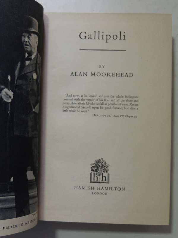 Gallipoli - Alan Moorehead   1st Edition 1956