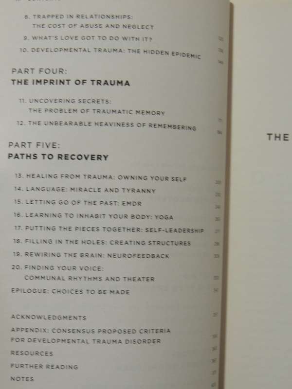 The Body Keeps the Score, Mind, Brain & Body in the Transformation of Trauma -Dr Bessel van der Kolk