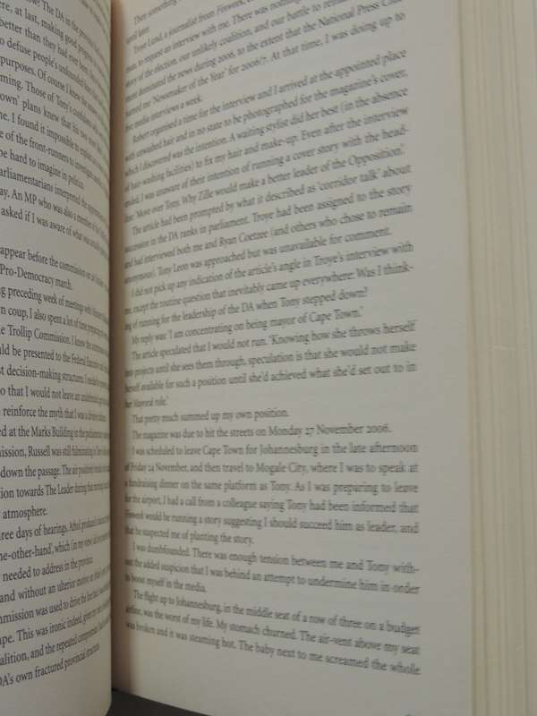 Not Without A Fight: An Autobiography- Helen Zille