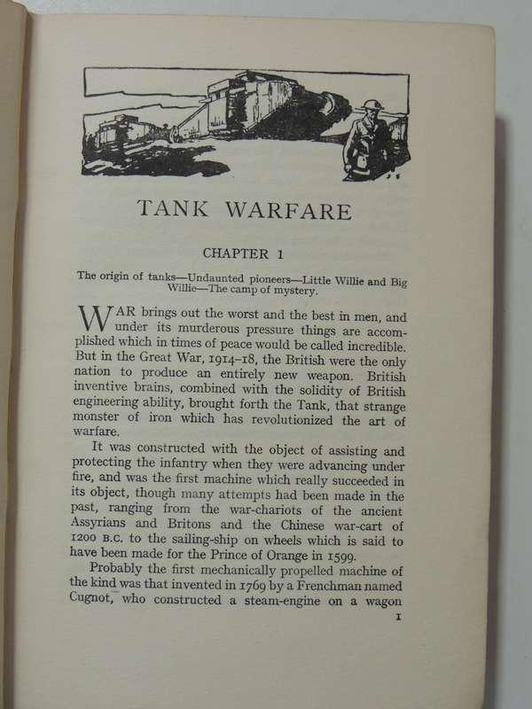 Tank Warfare: The Story Of The Tanks In The Great War- F. Mitchell M.C.