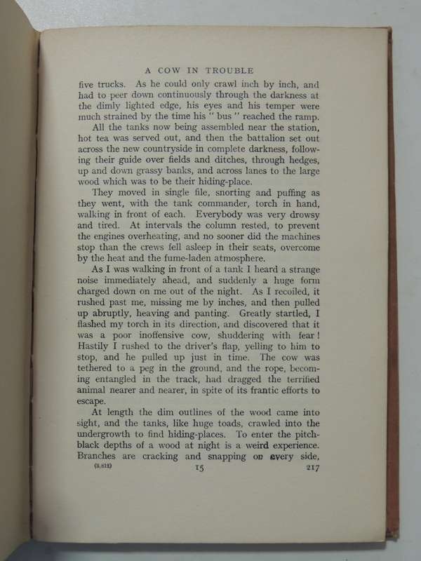 Tank Warfare: The Story Of The Tanks In The Great War- F. Mitchell M.C.