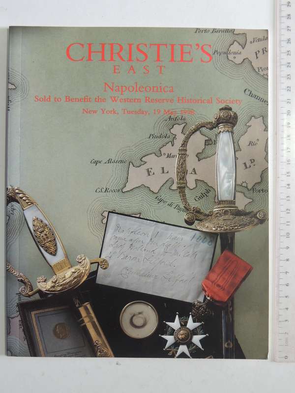 Napoleonica Auction - Christie's New York Tuesday 19 May 1998