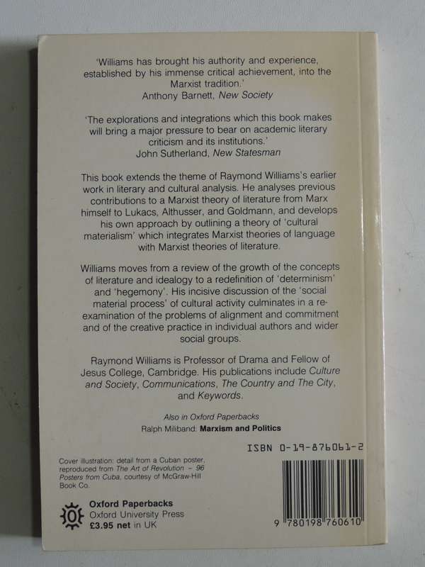 Marxism And Literature - Raymond Williams