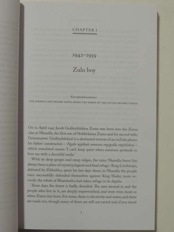 Zuma: A Biography- Jeremy Gordin