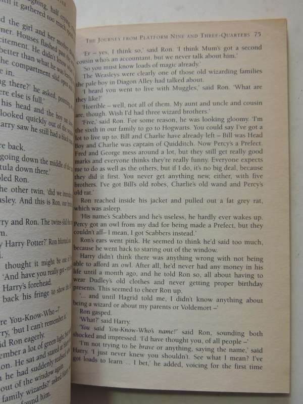 Harry Potter And The Philosopher's Stone - JK Rowling   FIRST EDITION 37th Printing
