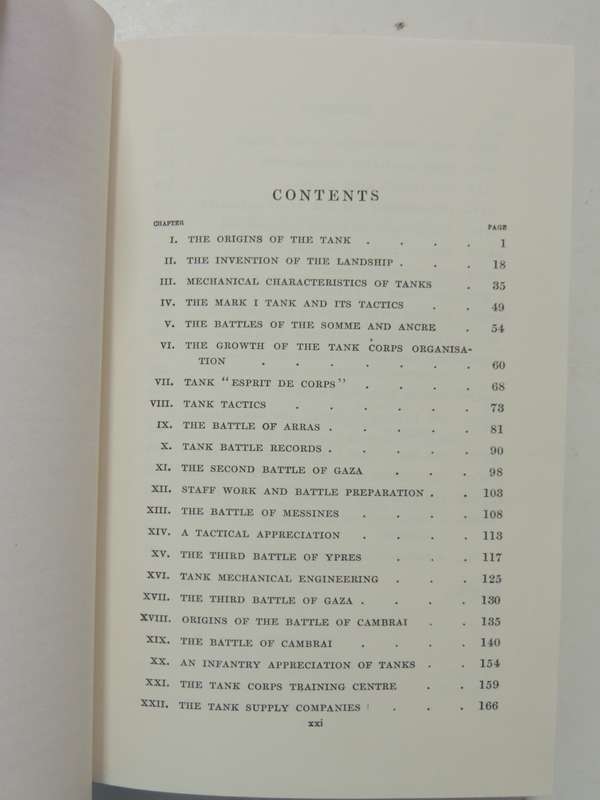 Tanks In The Great War 1914-1918 - J.F.C. Fuller   Limited Edition Of 500 copies, Scarce!