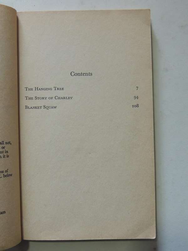 The Hanging Tree-   Dorothy M. Johnson