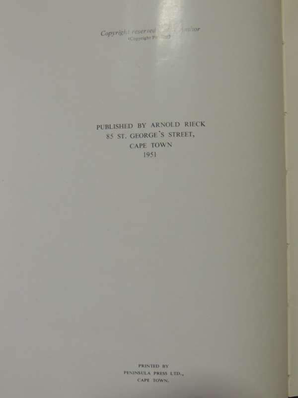 Jan Christiaan Smuts His Character And Life: An Illustrated Story In Verse - Arnold Rieck