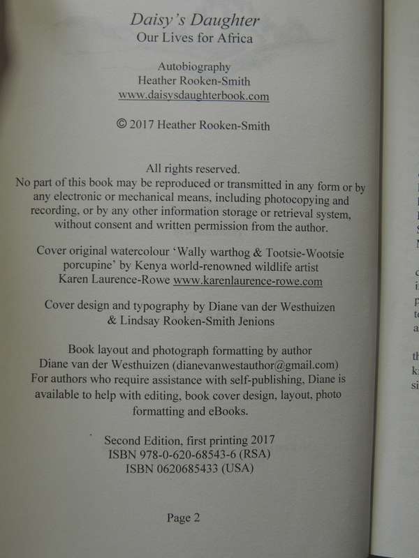 Daisy's Daughter: Our Lives For Africa- Heather Rooken-Smith
